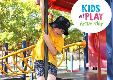 Kids at Play Active Play section banner